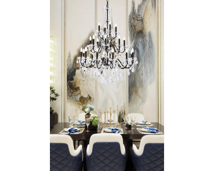 Elegant Chandelier - Dark Bronze (V2015G36DB-RC)