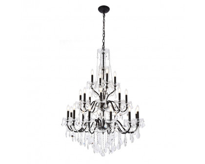 Elegant Chandelier - Dark Bronze (V2015G36DB-RC)