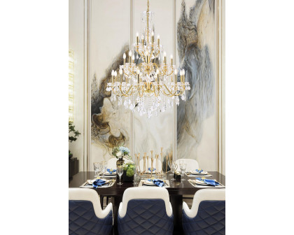 Elegant Chandelier - Gold (V2015G36G-RC)