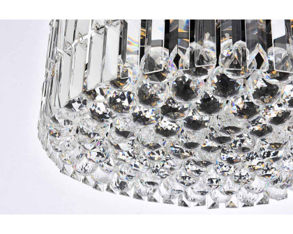 Elegant Chandelier - Black, L 20" (V2030D20BK-RC)