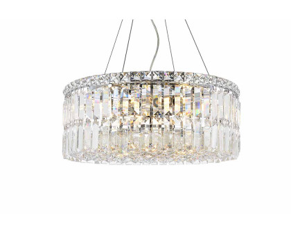 Elegant Chandelier - Chrome, L 20" (V2030D20C-RC)