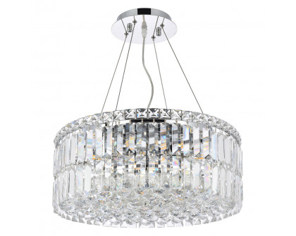 Elegant Chandelier - Chrome, L 20" (V2030D20C-RC)