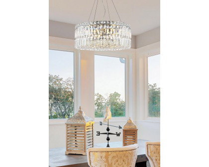 Elegant Chandelier - Chrome, L 20" (V2030D20C-RC)