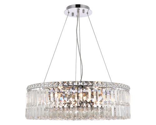 Elegant Chandelier - Chrome, L 24" (V2030D24C-RC)