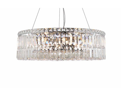 Elegant Chandelier - Chrome, L 24" (V2030D24C-RC)