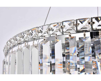 Elegant Chandelier - Chrome, L 24" (V2030D24C-RC)