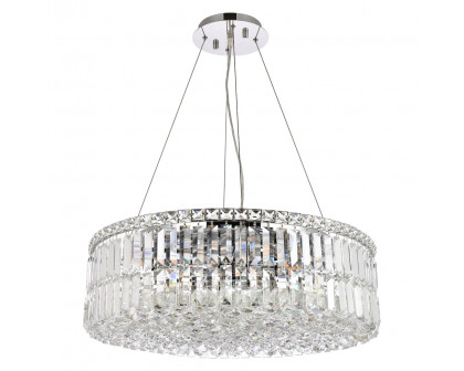 Elegant Chandelier - Chrome, L 24" (V2030D24C-RC)