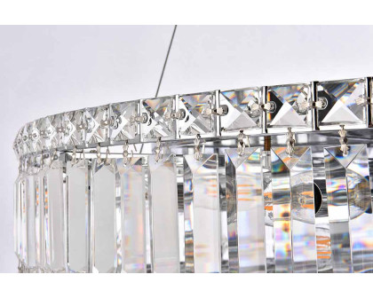 Elegant Chandelier - Chrome, L 28" (V2030D28C-RC)