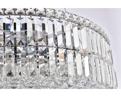 Elegant Chandelier - Chrome, L 28" (V2030D28C-RC)