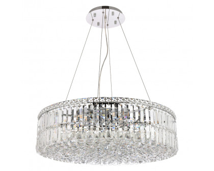 Elegant Chandelier - Chrome, L 28" (V2030D28C-RC)