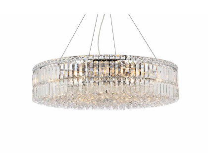 Elegant Chandelier - Chrome/EC, L 32" (V2030D32C-EC)