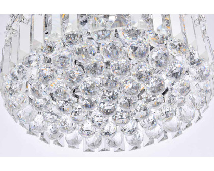 Elegant Flush Mount Light - Chrome, L 12" (V2030F12C-RC)