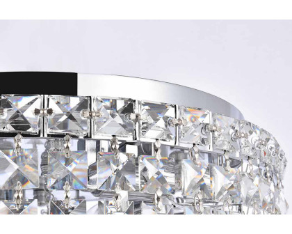 Elegant Flush Mount Light - Chrome, L 14" (V2030F14C-RC)