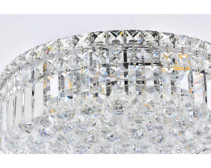 Elegant Flush Mount Light - Chrome, L 20" (V2030F20C-RC)