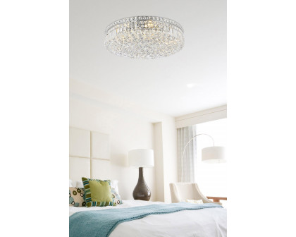 Elegant Flush Mount Light - Chrome, L 24" (V2030F24C-RC)