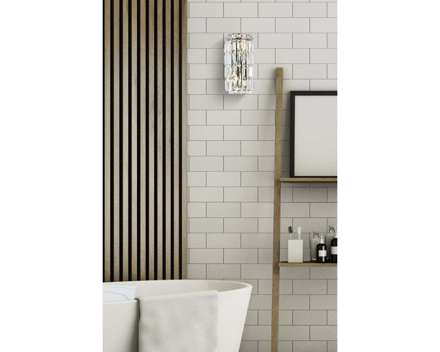 Elegant Wall Sconce - Chrome, L 6" (V2030W6C-RC)