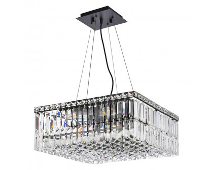 Elegant Chandelier - Black, L 20" (V2032D20BK-RC)