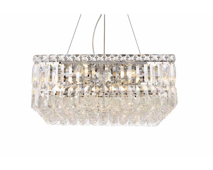 Elegant Chandelier - Chrome, L 20" (V2032D20C-RC)