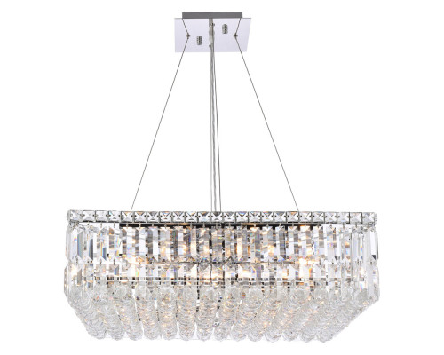 Elegant Chandelier - Chrome, L 24" (V2032D24C-RC)