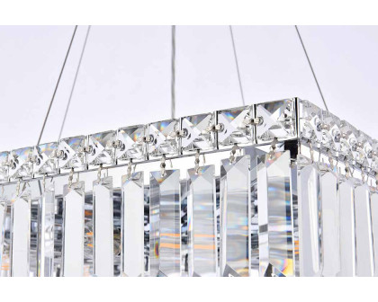 Elegant Chandelier - Chrome, L 24" (V2032D24C-RC)