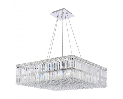 Elegant Chandelier - Chrome, L 24" (V2032D24C-RC)