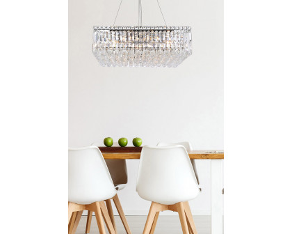 Elegant Chandelier - Chrome, L 24" (V2032D24C-RC)