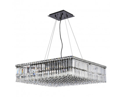 Elegant Chandelier - Black, L 28" (V2032D28BK-RC)