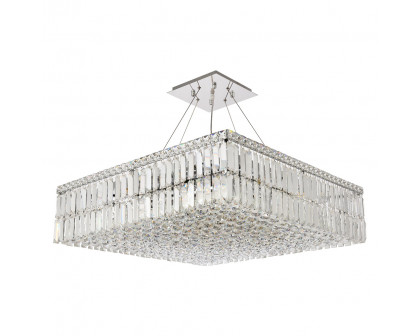 Elegant Chandelier - Chrome, L 28" (V2032D28C-RC)