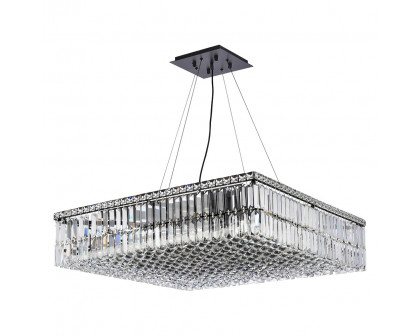 Elegant Chandelier - Black, L 32" (V2032D32BK-RC)