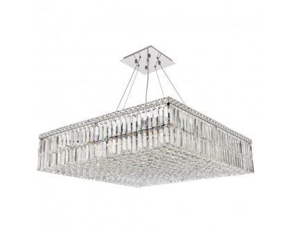 Elegant Chandelier - Chrome, L 32" (V2032D32C-RC)