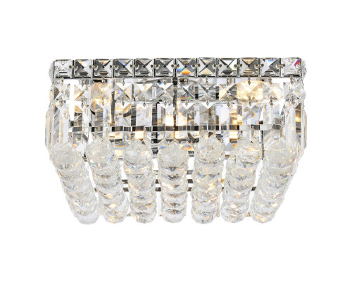 Elegant Flush Mount Light - Chrome, L 14" (V2032F14C-RC)