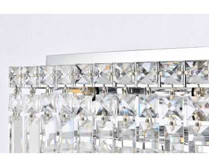 Elegant Flush Mount Light - Chrome, L 14" (V2032F14C-RC)