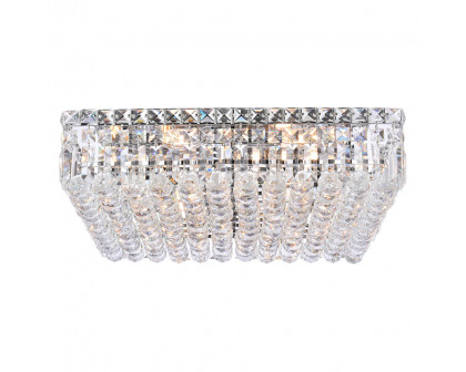 Elegant Flush Mount Light - Chrome, L 20" (V2032F20C-RC)