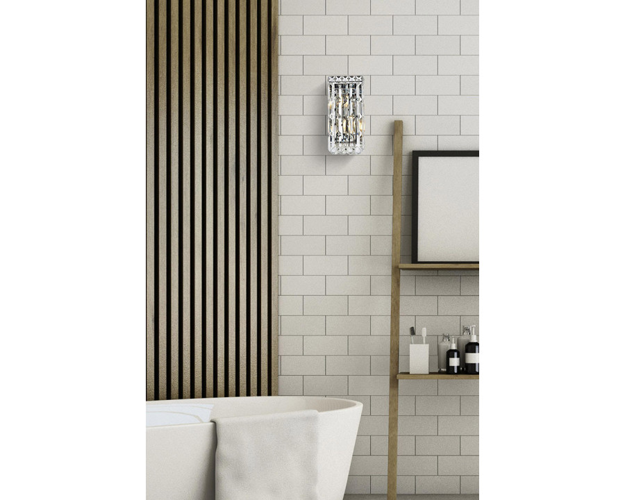 Elegant Wall Sconce - Chrome, L 6" (V2032W6C-RC)