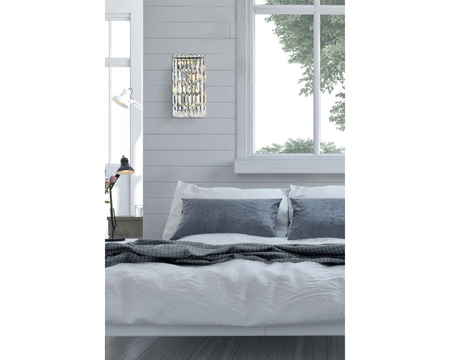 Elegant Wall Sconce - Chrome, L 8" (V2032W8C-RC)