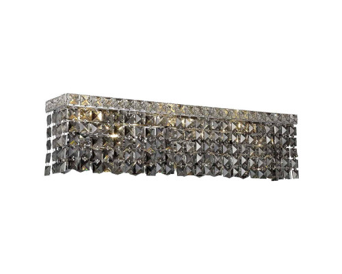 Elegant Wall Sconce - Chrome/Silver Shade, L 26" (V2033W26C-SS-RC)