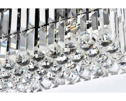 Elegant Chandelier - Black, L 10" (V2034D20BK-RC)