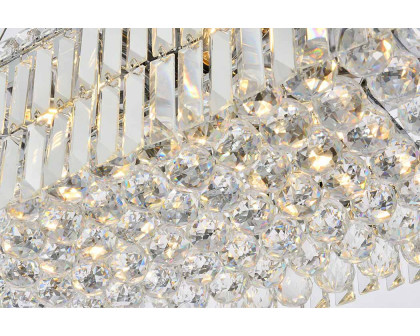 Elegant Chandelier - Chrome, L 12" (V2034D24C-RC)