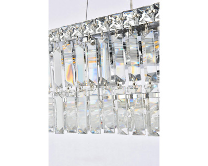 Elegant Chandelier - Chrome, L 12" (V2034D24C-RC)