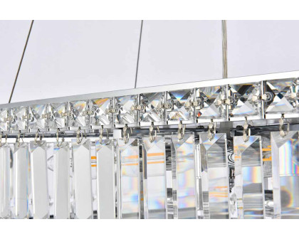 Elegant Chandelier - Chrome, L 12" (V2034D24C-RC)