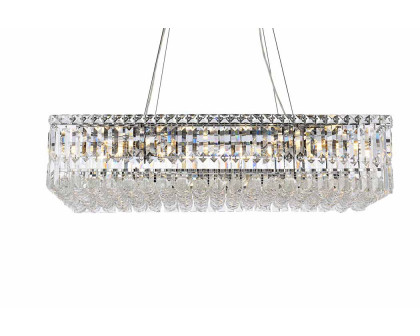 Elegant Chandelier - Chrome, L 16" (V2034D32C-RC)