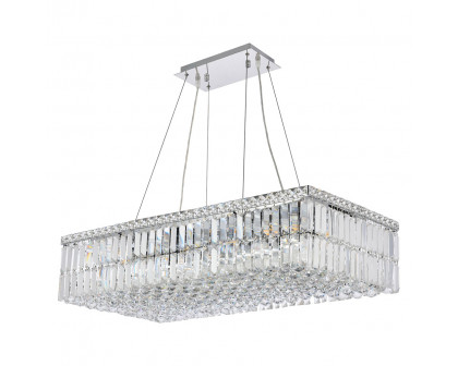 Elegant Chandelier - Chrome, L 16" (V2034D32C-RC)