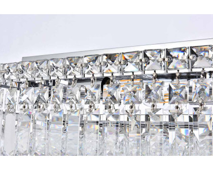 Elegant Flush Mount Light - Chrome, L 8" (V2034F16C-RC)