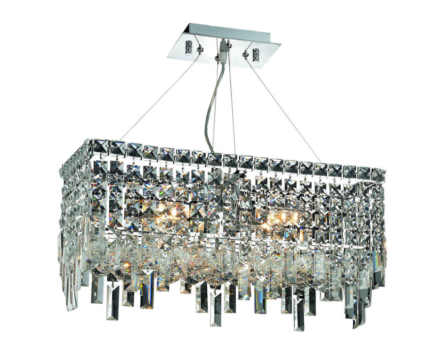 Elegant Chandelier - Chrome, L 10" (V2035D20C-RC)