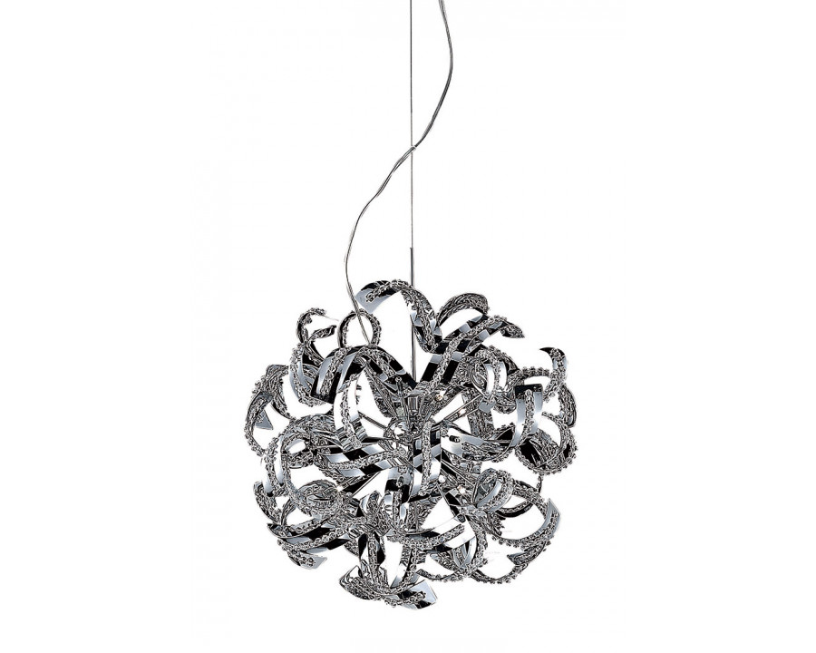 Elegant Pendant Light - Chrome, L 22" (V2068D22C-EC)