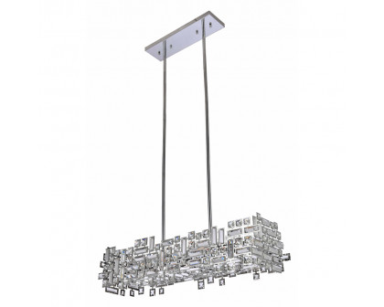 Elegant Pendant Light - Chrome, L 11" (V2100D35C-RC)