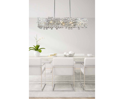 Elegant Pendant Light - Chrome, L 14" (V2100G44C-RC)