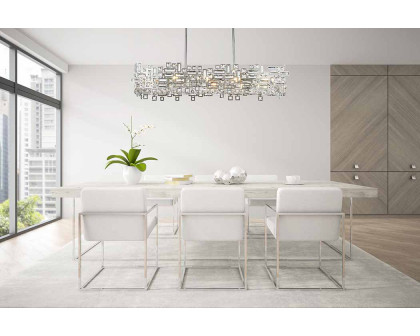 Elegant Pendant Light - Chrome, L 14" (V2100G44C-RC)