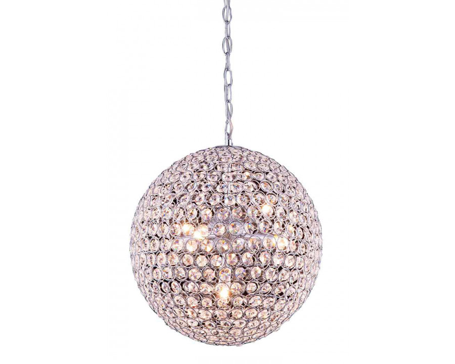 Elegant Pendant Light - Chrome, L 14" (V2102D14C-RC)