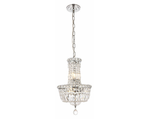 Elegant Pendant Light - Chrome, L 12" (V2528D12C-RC)